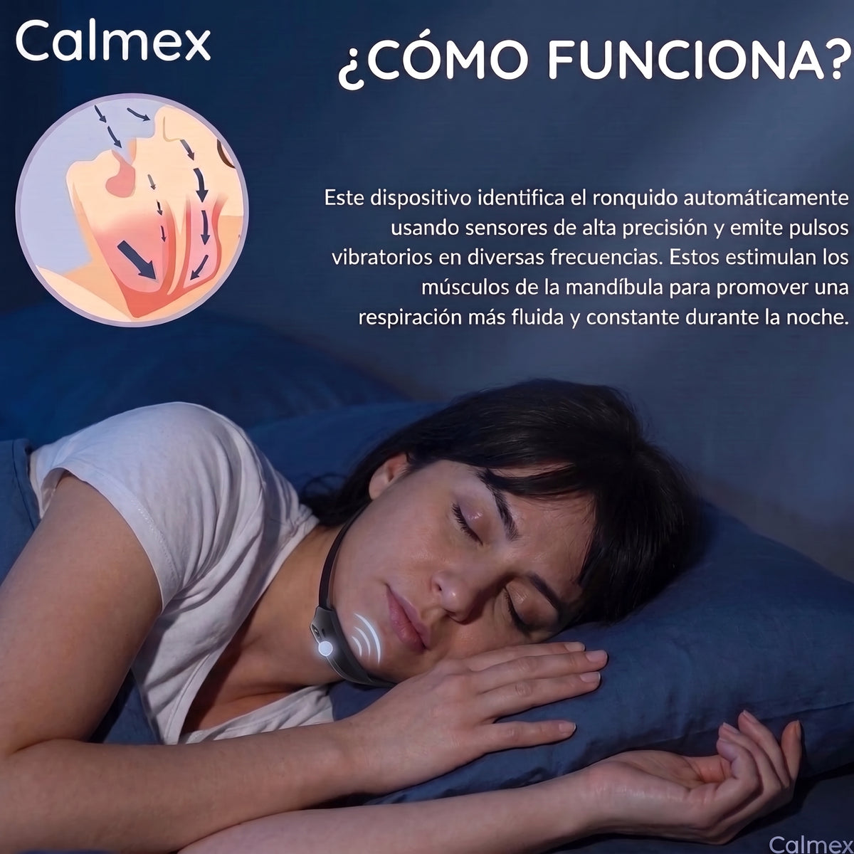 Calmex · Smart Anti-Snoring Device